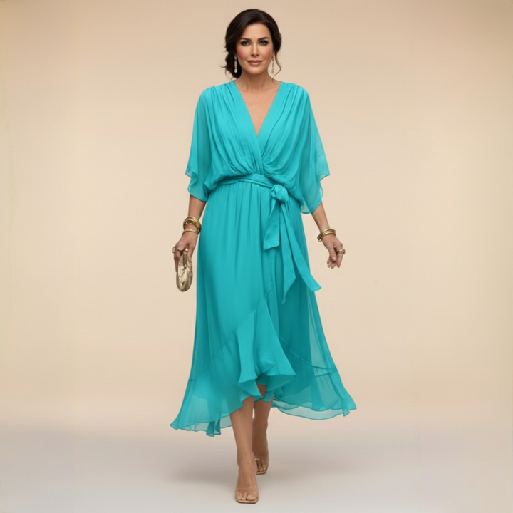 Elegancia sin esfuerzo para ocasiones especiales – Vestido Mónica