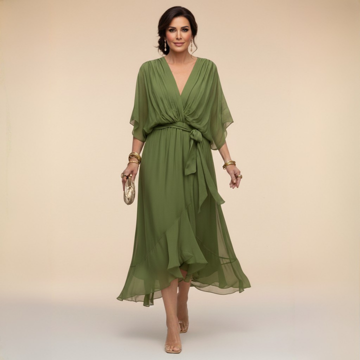 Elegancia sin esfuerzo para ocasiones especiales – Vestido Mónica