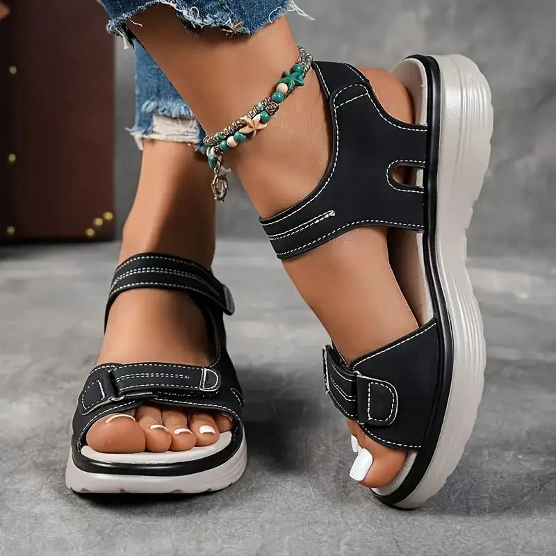 Lira™ | Sandalias Cómodas de Cuña para Mujer