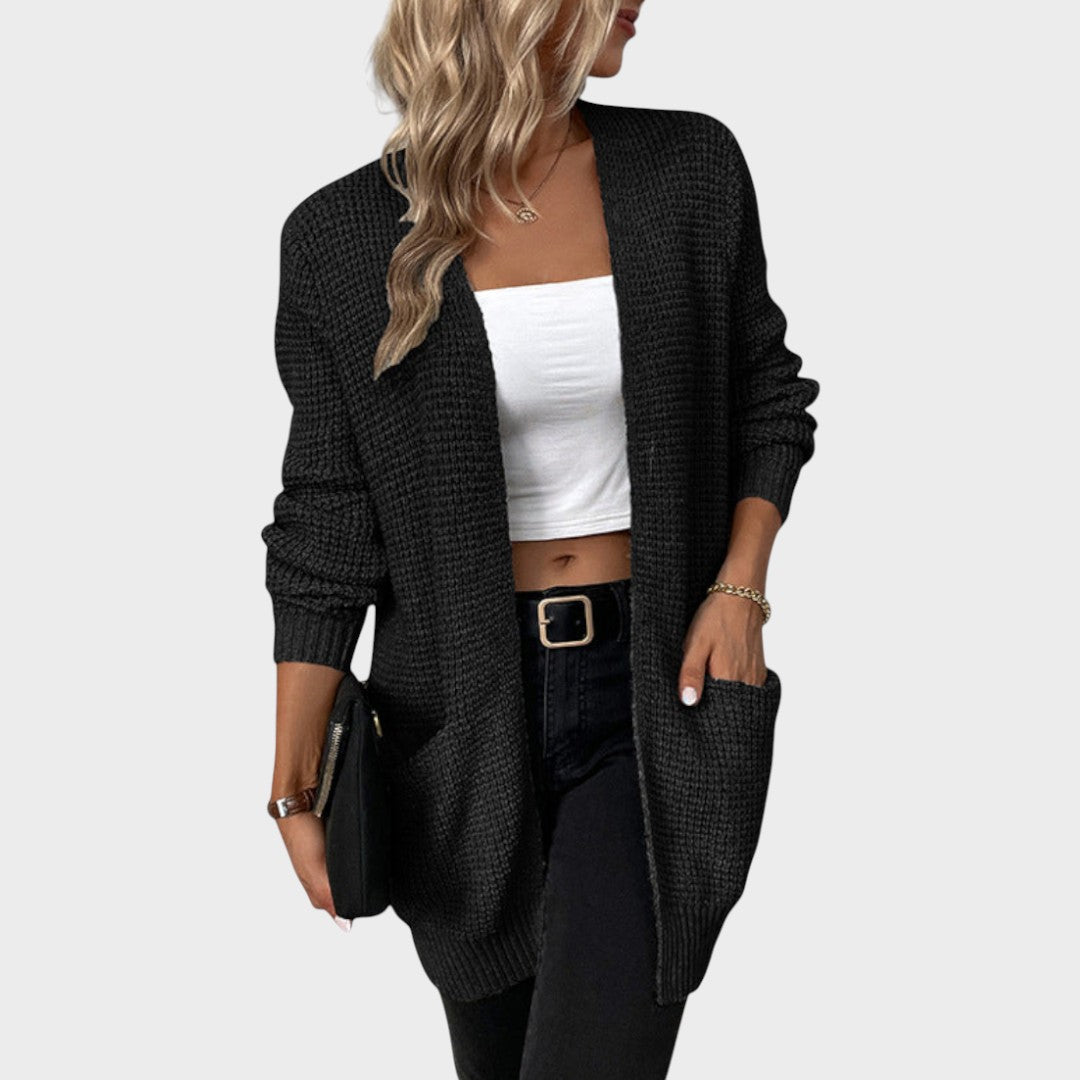 Anneliese™ | Cárdigan de Mezcla de Cachemira