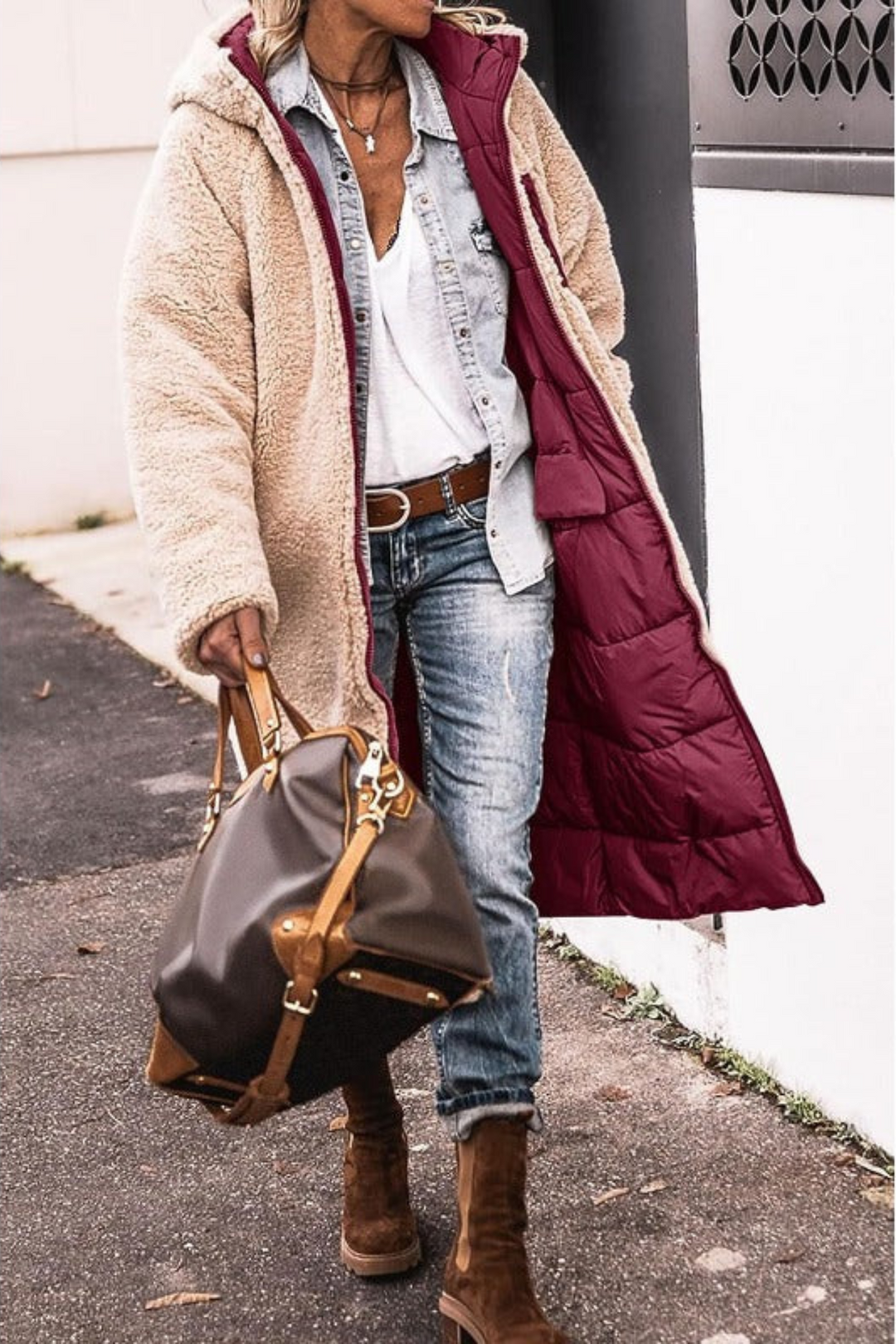 Nieves™ | Abrigo de invierno 2 en 1 reversible