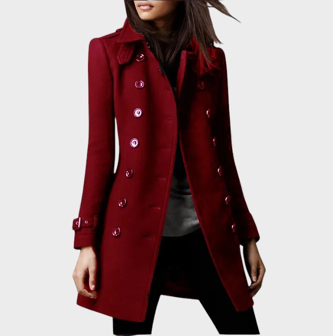 Penny™ | Abrigo Largo Elegante