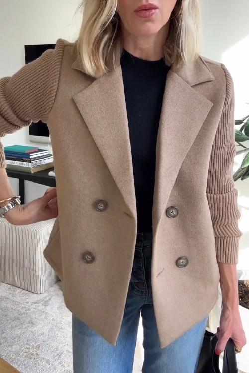 Beatriz™ | Chaqueta elegante con mangas de punto